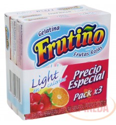 Gelatina Frutiño X 3 X 11 G...