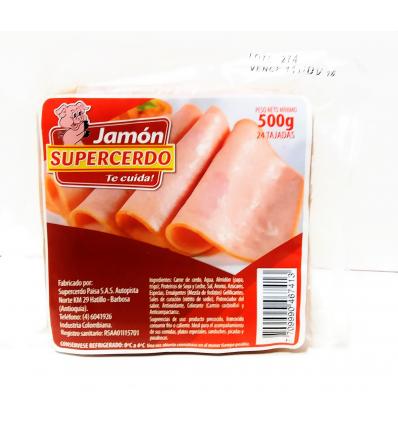 Jamon Super Cerdo  x 500 gr
