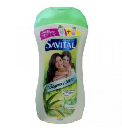 Shampoo savital colágeno y sabila x550ml