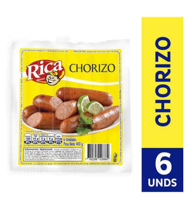 Chorizo Rica x400Gr