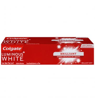 Crema Dental Colgate Luminous White x75ML