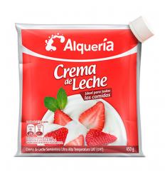 CREMA LECHE ALQUERIA X 450 G
