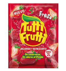 Refresco Tutti Frutti Fresa X 18 G