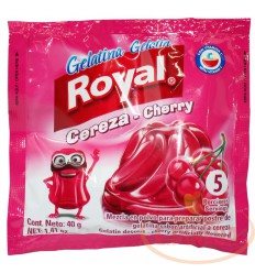 Gelatina Royal X 40 G Cereza