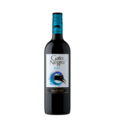 Vino Gato Negro X 750 Ml Merlot