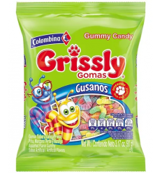 Gomitas Grissly X 90G Gusanos