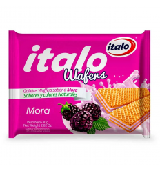 Galletas Wafers Italo Mora  X 80 G
