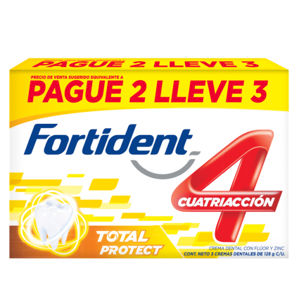 Cd Fortident X 128G X 3Und Total Protec