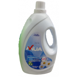 Detergente Mua X 4000Ml Ropa Blanca Liquido