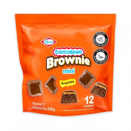 Brownie Ramo X 240G X 12Und Mini Arequipe